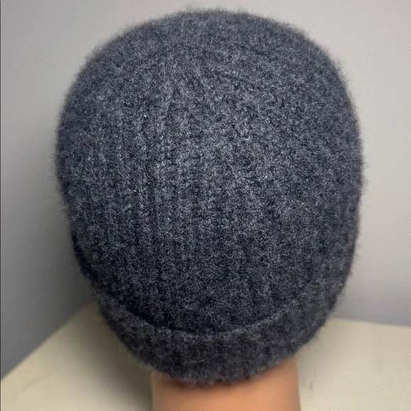 Nordstrom Gray cashmere Beanie - Picture 3 of 5